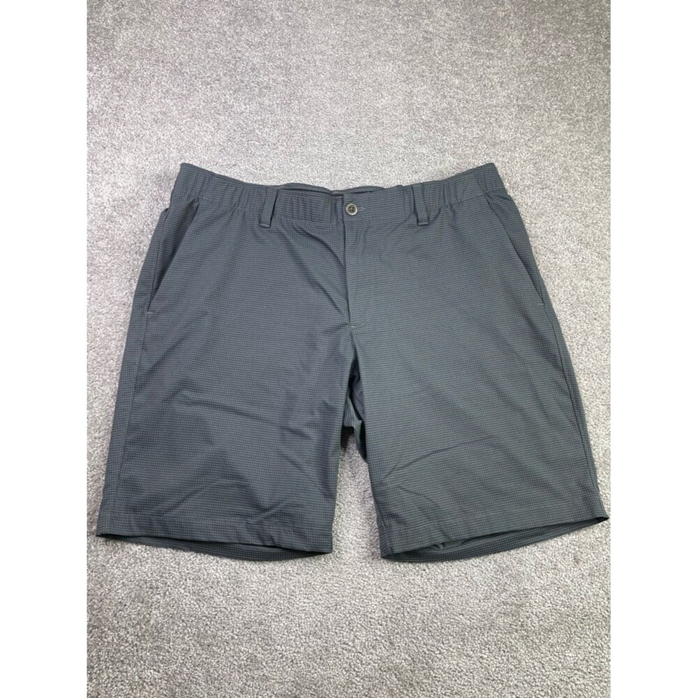 Under Armour Shorts Men’s 40 Gray Lightweight Performance Athletic Pockets